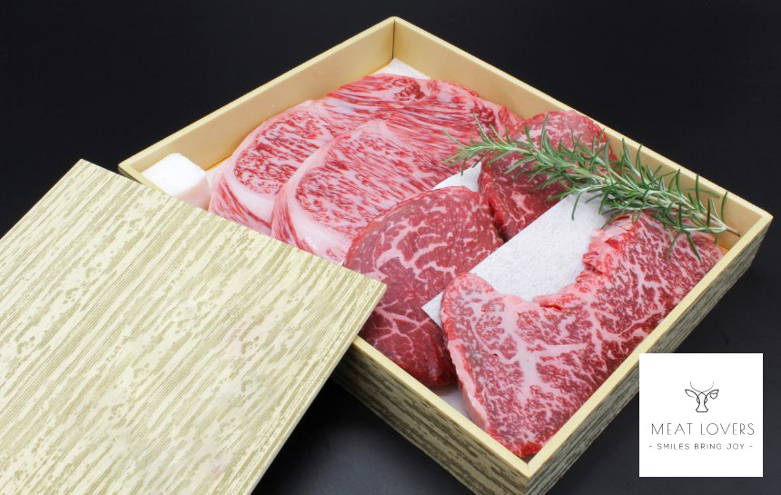 ☆希少部位☆　贈答用　阿波黒牛ステーキセット 松　1200g